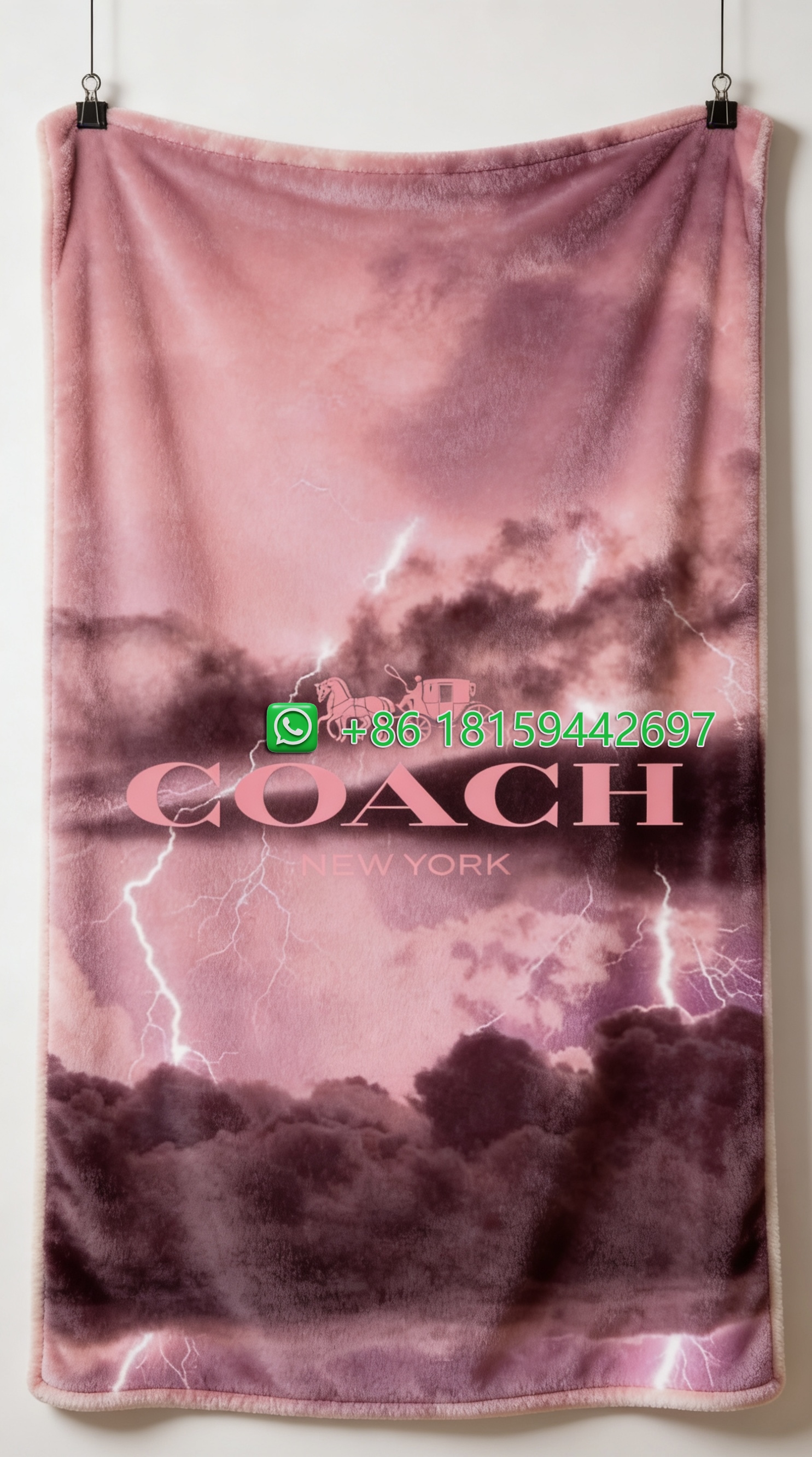 Coach Throw Blankets